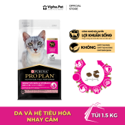 Thức ăn hạt Purina Pro Plan cho mèo trưởng thành có dạ dày và da nhạy cảm