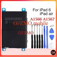 แบตเตอรี่ ipad Air 2 ipad 6 แบตเตอรี่ทดแทนสำหรับ ipad 6 Air 2 A1566 A1567 แบตเตอรี่ภายใน Li - Ion 7340mAh