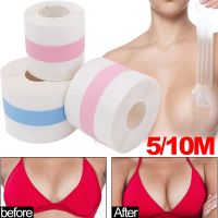 【CW】◐  5/10M Transparent Breast Lift Tape Invisible Push Up Sticker Tapes Boob Bandage Chest Petals