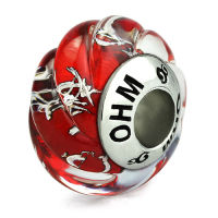 บีดแก้ว มูราโน่ All Doing OHM Murano Glass Bead Charm