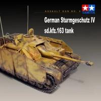 Tamiya 35087 1/35 German Sturmgeschutz IV Sd ชุดหุ่นประกอบรถถัง Kfz.16สำหรับคอลเลกชั่นของเล่นแบบ DIY