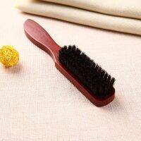 【CC】 Wood Handle Hair set Hard Boar Bristle Combs Styling Men Hairdressing Beard Comb StraightTool