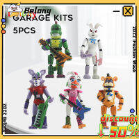 5/6pcs Set ตุ๊กตาหมี5 Midnight Palace Night Nights At Freddy S Hand สำนักงานตุ๊กตาประดับของเล่น Pvc Action Figure Toys Collection for Model