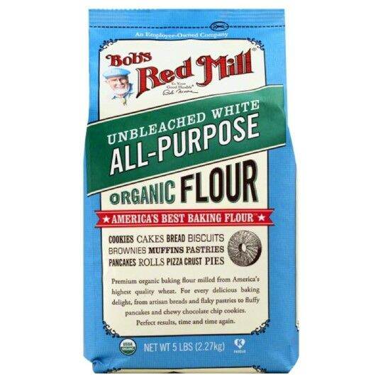 Bob's Red Mill Organic All-Purpose บ๊อบ เรด มิลล์ แป้งทำขนมปัง ออร์แกน ...