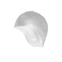 Long Hair Waterproof Swimming Cap Eco-friendly Portable Swim Cap Monochrome Silicone Swim Cap Good Elasticity Flexible Swim Caps