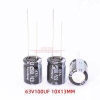 RUBYCON YXF 63V100UF 10x12.5MM electrolytic capacitor 100uf 63v yxf 100UF/63V high frequency low resistance long life Electrical Circuitry Parts