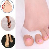 2PCS 1Pair Gel Foot Care Tool Bunion Corrector Bone Big Toe Protector Hallux Valgus Straightener Toe Spreader Pedicure