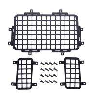 for MN D90 D99S MN99S 1/12 RC Car Upgrade Parts Metal Stereoscopic Rear Window Mesh Protective Net Accessories