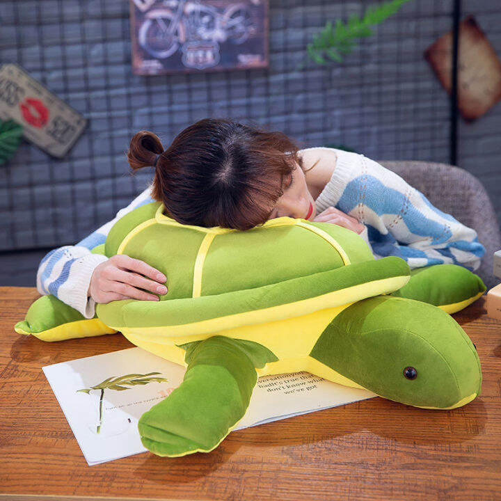 cute-plush-toy-animal-super-green-turtle-doll-turtle-doll-doll-child-sleeping-pillow-birthday-gift-30cm