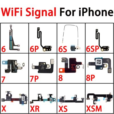 เสาอากาศสัญญาณ WiFi สําหรับ iPhone 6 6P 6S 7 7P 8 Plus X XR XS Max Flex Cable Ribbon Repair Replacement