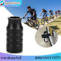 【ของแต่งจักรยาน】Mountain Bike Hub Quick Release Axis Wheel Lamp Holder Flashlight Grip Bracket❤D