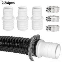 32mm Hose Nozzles Connector Set Pool Hose Connector Clamps For Pangea Tech Hose Fittings Convenient Nozzle Adapter Accessories Watering Systems Garden