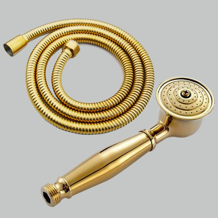 gold-polished-brass-water-saving-shower-head-ephone-bathroom-hand-held-shower-head-set-with-1-5m-hose