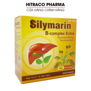 HCM Viên uống bổ gan Silymarin B-complex Extra giải độc gan, hạ men gan