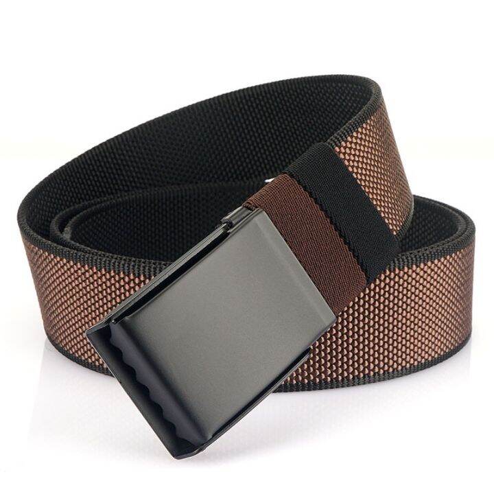 new-metal-buckle-double-face-nylon-belt-men-and-womens-casual-simple-belt-student-versatile-canvas-belt