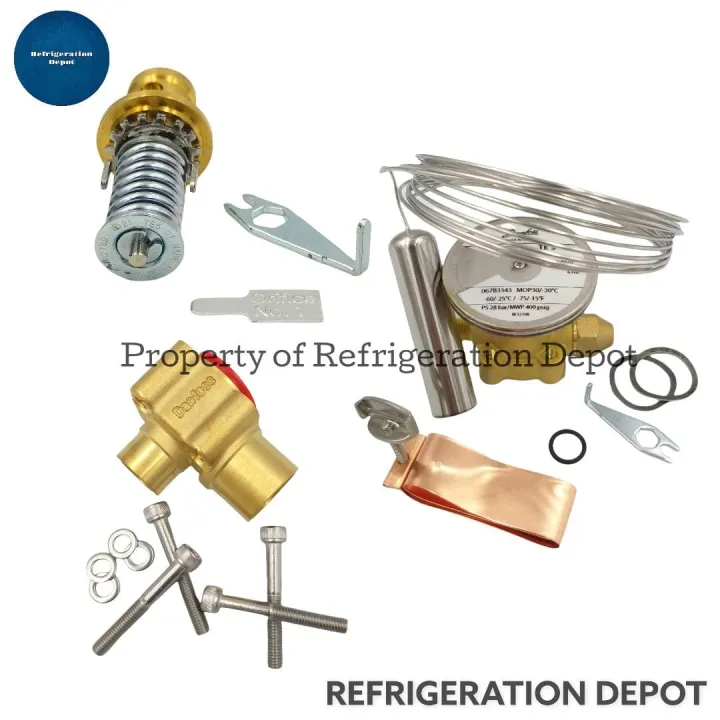 Thermostatic Expansion Valve TE5 (067B3343) with Orifice 1 and 5/8 x 7/