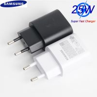 [On1ine 3C Digital} Samsung ของแท้25W ชาร์จเร็ว Usb ประเภท C Cargador S21 A52S A71 A70 S20 FE S22อะแดปเตอร์5G สำหรับ Galaxy Note20 S10