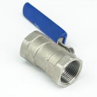 DN15 1/2" BSP Female Thread 304 Stainless Steel 1-piece Reduced Bore Ball Valve oil water air 229 PSI Plumbing Valves