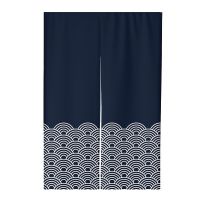 Fashion 2023 Japanese Curtain Noren Bedroom Decorative Half Curtain Dining Room Bathroom Partition Curtain Feng Shui Door Curtain