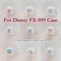 【Discount】For Disney FX-909 Case Simple and fresh cartoon for Disney FX-909 Casing Soft Earphone Case Cover