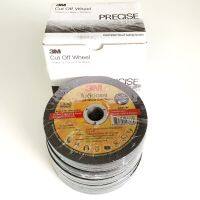 3M (x50 แผ่น) Thin Cut Off Wheel 4 นิ้ว แผ่นตัดบาง 1 มม.สีทอง Cutting Disc