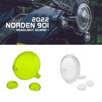 Norden ฝาครอบป้องกันโคมไฟเสริมใหม่อุปกรณ์901สำหรับ Husqvarna Norden901 2022 2023ไฟหน้ารถจักรยานยนต์