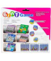 6in1 Cheese, 4 in a line,Checkers Game board เกมส์กระดาน บอร์ดเกมส์  หมากฮ๊อด หมากรุก เกมส์ฝึกสมอง TY146