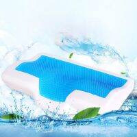 ✺❂◘ 1 Pcs Memory Foam Pillow Summer Ice-cool Pillows Anti-snore Neck Rest Sleep Gel Pillow Core Pillowcover For Home Beddings decor