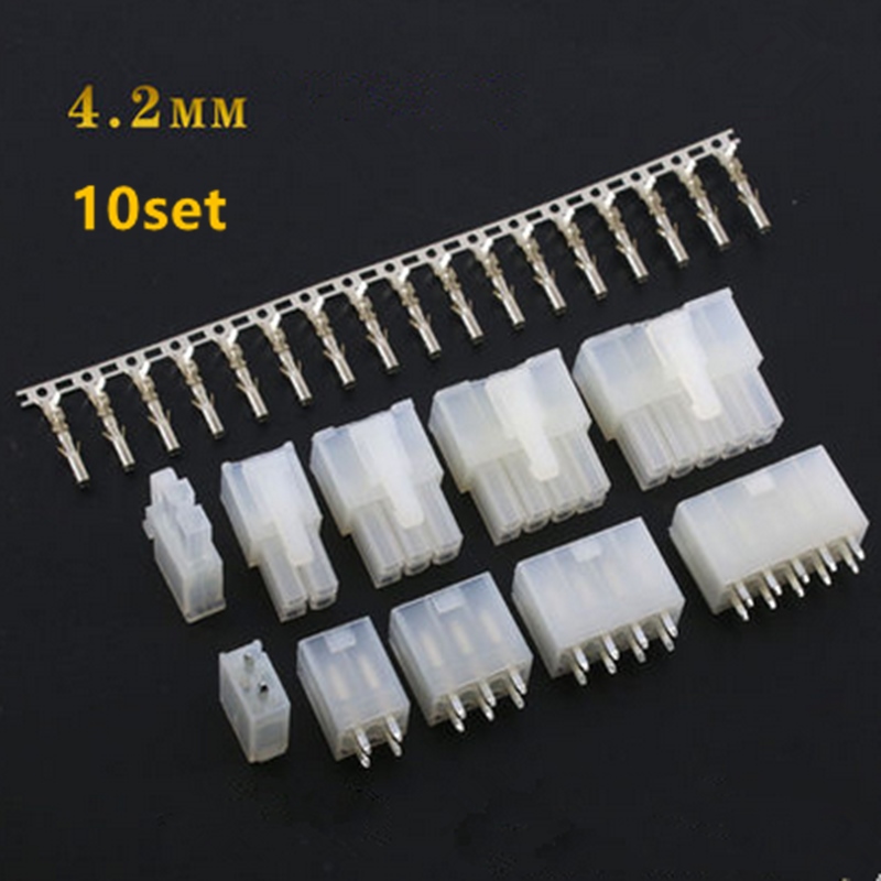 4.2mm Female Reed 5557/5569 Connector Dupont Head Crimp Terminal Connectors 