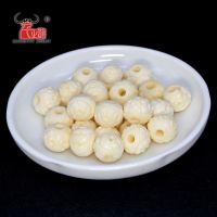 【YF】▧♨  30PCS Yak Carved Bead Necklace Scatter Beads Antique for making 8/10/12mm Hole 1.5mm