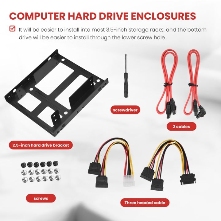 dual-ssd-hdd-mounting-bracket-3-5-to-2-5-internal-hard-disk-drive-kit-cables-2-5-hard-disk-drive-to-3-5-bay-tray-caddy