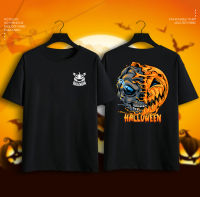 เสื้อยืดพรีเมี่ยม  Halloween T-shirt Pumpkin/Skeleton G11 เสื้อยืดฮาโลวีน เสื้อยืดเด็ก เสื้อยืดผู้ใหญ่ เสื้อยืดคอกลมผ้าฝ้าย เหมาะกับงานปาร์ตี้ฮาโลวีน ชุดแม่ลูก