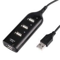 ◙♞◘ Mini Usb Hub 2.0 4 Port Adapter Splitter 4 Puerto Usb 60cm Cable Length for Laptop PC Computer Laptop Peripherals Accessories