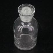 60ml Clear Glass Narrow Mouth Bottle With Stooper Lab Chemistry Glassware