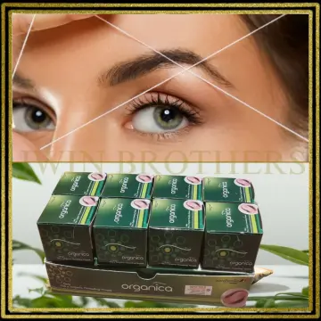 Organica Eyebrow Thread Box of 8 Spools : Beauty & Personal  Care