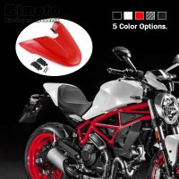 ♛สำหรับ Ducati มอนสเตอร์797 821 1200ที่หุ้มเบาะด้านหลังฝาครอบผู้โดยสารเดี่ยวฝาครอบแต่งรถนักบิน2014-2022 2021 2020 2018 2019