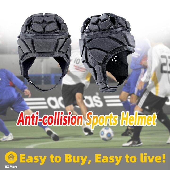 【Fast Shipping】 Rugby padded headgear Adjustable football goalkeeper