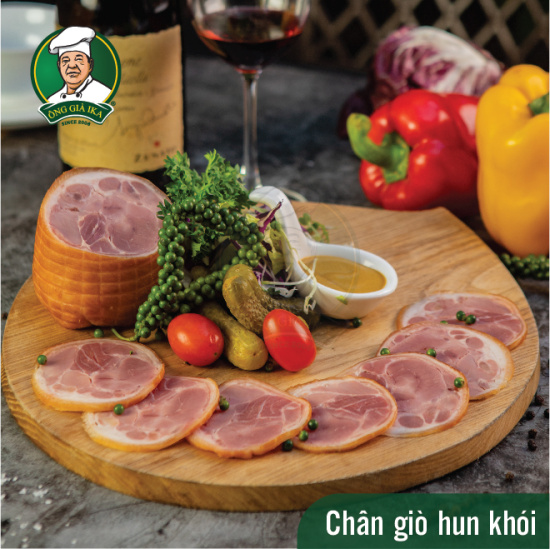 Chỉ giao hcm & hà nội chân giò hun khói 400g ông già ika - ảnh sản phẩm 2