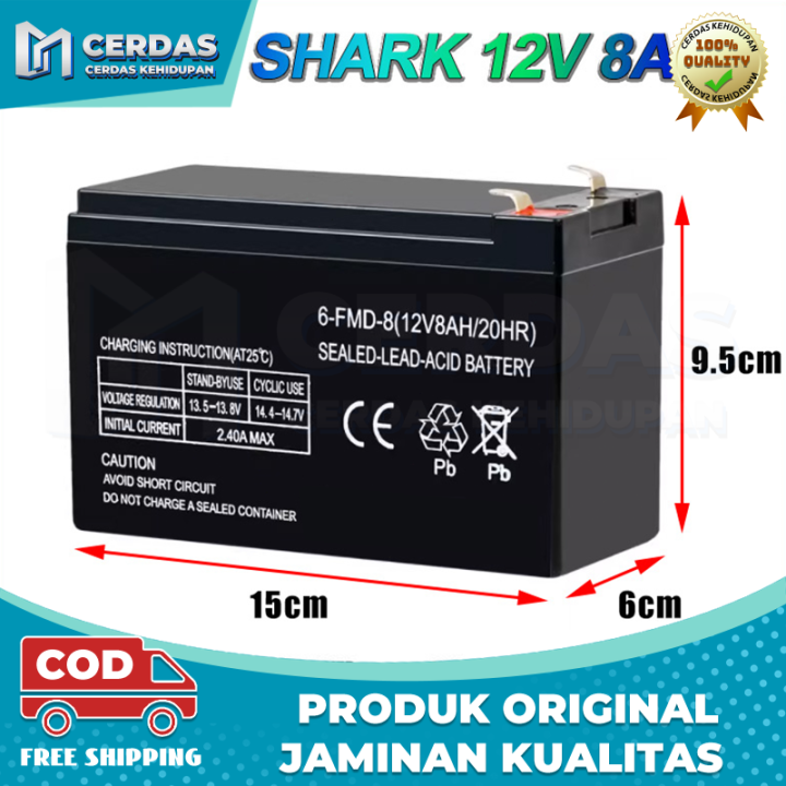 Aki Kering 12v 24v 6v 4v 12ah 8ah 6ah 4.5ah Aki Kering Genset Aki