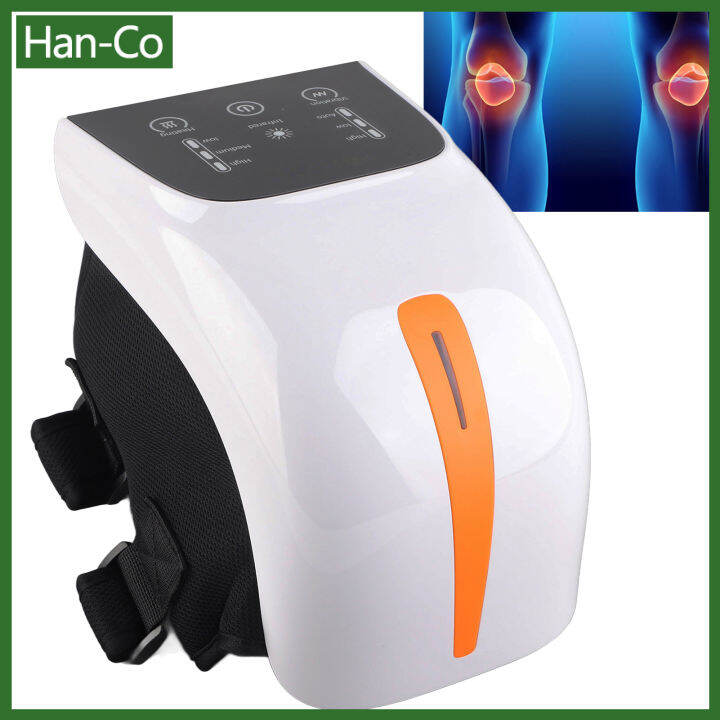 [HanCo] Electric Knee Massager Pain Relief Red Light Hot Compress