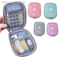 Mini Portable Medicine Storage Bag Camping Outdoor Travel First Aid Kit Medicine Bags Organizer Emergency Survival Bag Pill Case