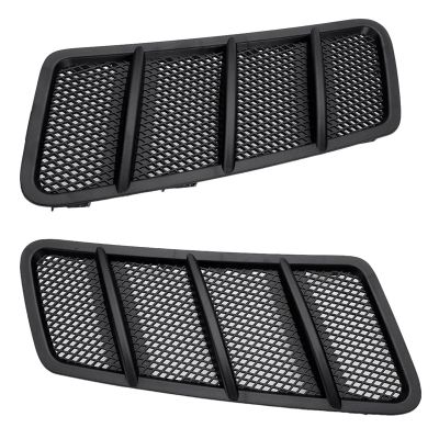 2Pcs Car Front Hood Vent Grille Air Flow Intake Hood for Mercedes Benz W166 GL GL350 GL450 GL550 ML ML350 ML550 2012-2015