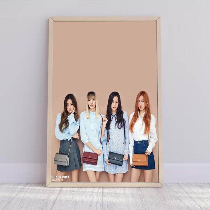 kpop-blackpink-โปสเตอร์โปสเตอร์ตกแต่งผนังพิมพ์ตกแต่งผนังภาพวาดบนผ้าใบตกแต่งสำหรับภาพวาดห้องสำหรับห้องนอนศิลปะใหม่