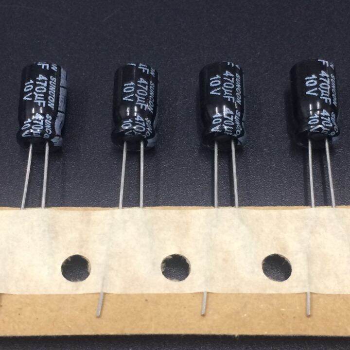 20pcs-lot-470uf-10v-suncon-sanyo-hc-series-6-3x11mm-10v470uf-aluminum-electrolytic-capacitor