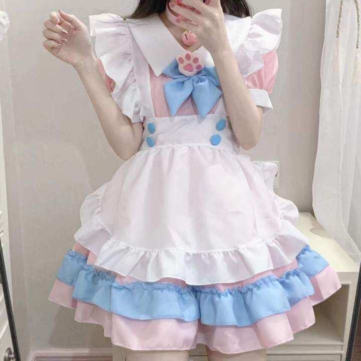 pink-women-maid-outfit-anime-long-dress-black-and-white-apron-dress-lolita-dresses-men-cafe-costume-cosplay-costume