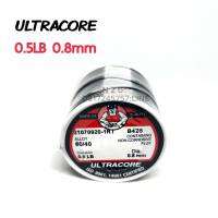 ULTRACORE 0.5LB 0.8mm ตะกั่วขด 60/40 ตะกั่วบัดกรีสำหรับเชื่อมอุปกรณ์อิเล็กทรอนิกส์ที่เป็นโลหะ ตะกั่วบัดกรีคุณภาพดี ช่วยให้การบัดกรีง่ายขึ้น