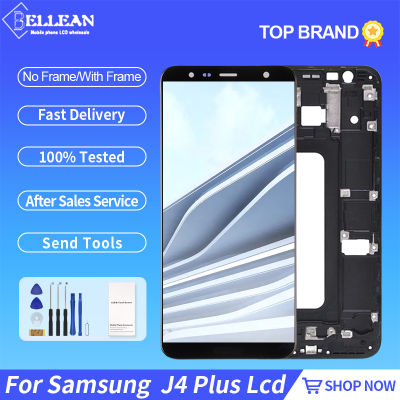 6.0นิ้ว J6 Plus จอแสดงผลสำหรับ Samsung Galaxy J4 Plus LCD Touch Screen Digitizer J415 J610 J610F Assembly