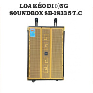 LOA KÉO DI ĐỘNG SOUNDBOX SB-1833 5 TẤC - Loa Kéo 5 tấc công suất lớn thumbnail