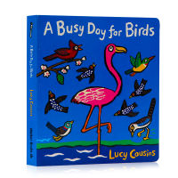 A busy day for birds English original picture book bird enlightenment picture paperboard Book Early Education Enlightenment cognition mouse boboton author Lucy cousins