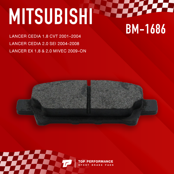 ผ้าเบรค-หลัง-mitsubishi-lancer-cedia-lancer-ex-top-performance-japan-bm-1686-bm1686-ผ้าเบรก-มิตซูบิชิ-แลนเซอร์-ซีเดีย